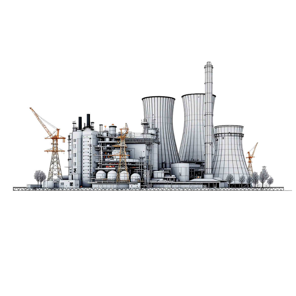 Industrial capital project site